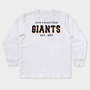 San Francisco Giaaaants 05 Kids Long Sleeve T-Shirt